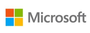Logo firmy Microsoft, przedstawiające flagę składającą się z czterech kolorów (czerwony, zielony, niebieski i żółty) po lewej stronie oraz po prawej stylizowany napis Microsoft